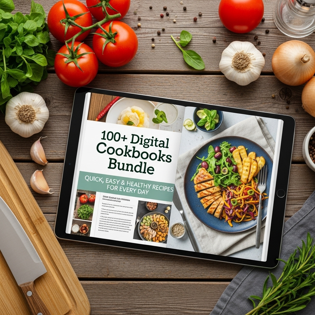 100+ digital cookbooks bundle β quick, easy & healthy recipes for every day 100+ digital cookbooks bundle β quick, easy & healthy recipes for every day