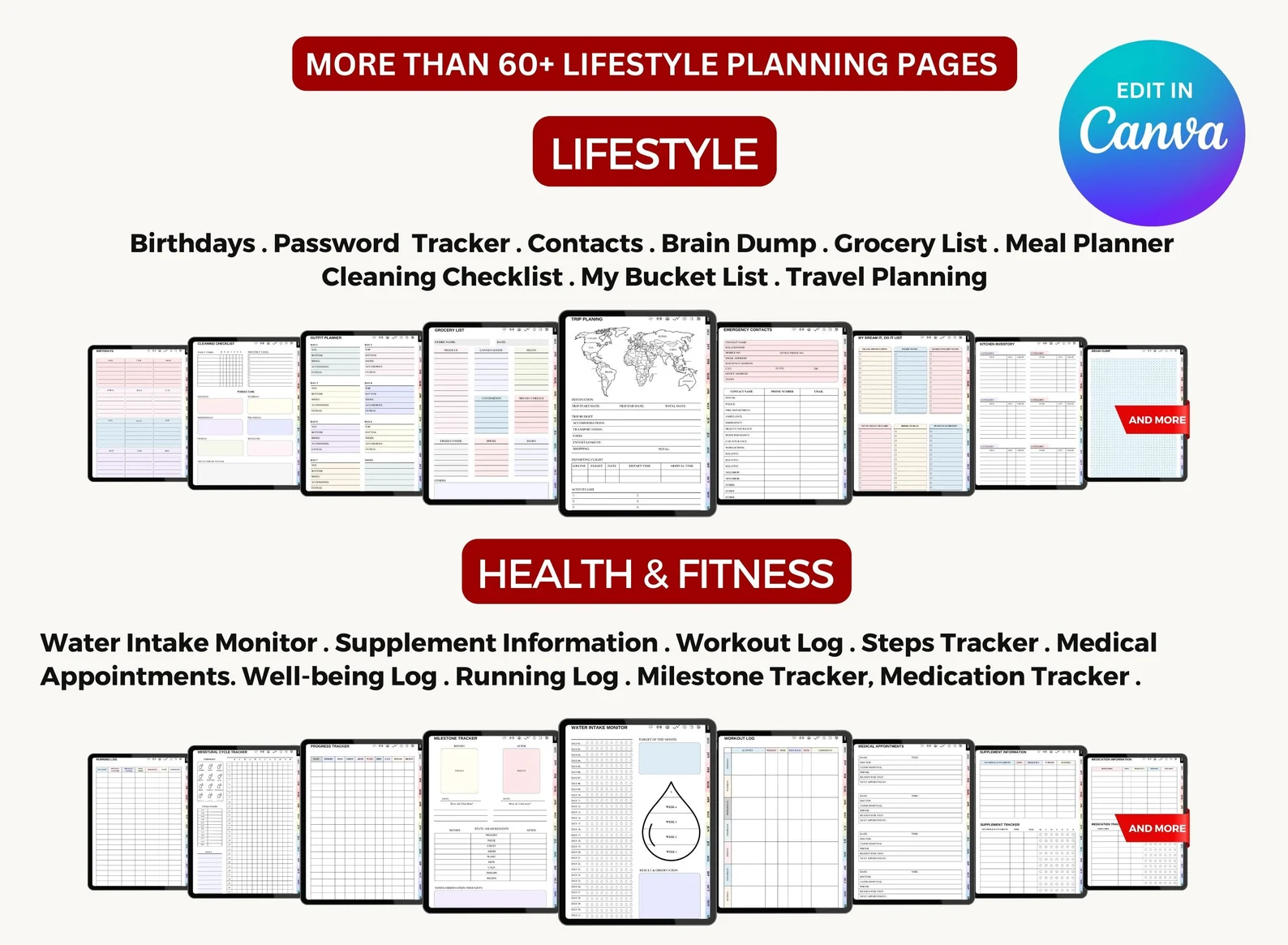 2025–2027 digital planner bundle (editable canva template + commercial use) | hyperlinked & undated versions 2025–2027 digital planner bundle (editable canva template + commercial use) | hyperlinked & undated versions