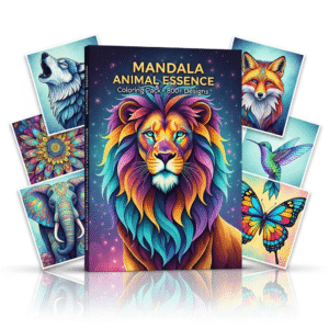 mandala animal essence coloring pack – 800+ premium animal mandalas (printable | plr license included)