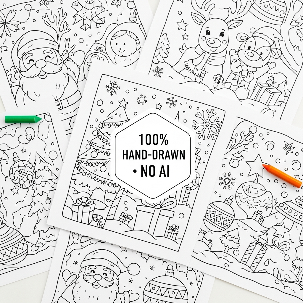 🎄 christmas coloring & activity pages bundle – 5000+ hand drawn designs (instant pdf download) 🎄 christmas coloring & activity pages bundle – 5000+ hand drawn designs (instant pdf download)