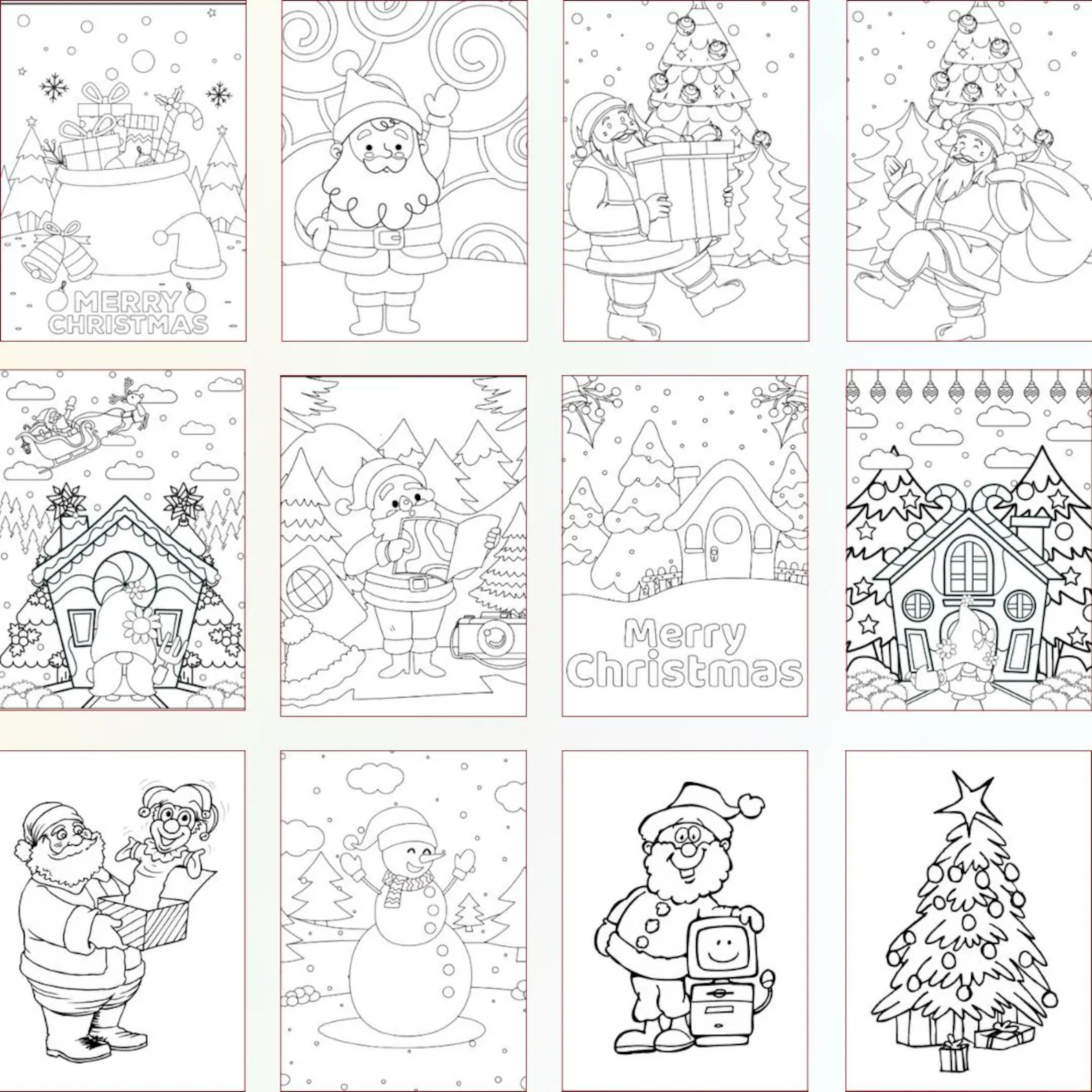 🎄 christmas coloring & activity pages bundle – 5000+ hand drawn designs (instant pdf download) 🎄 christmas coloring & activity pages bundle – 5000+ hand drawn designs (instant pdf download)