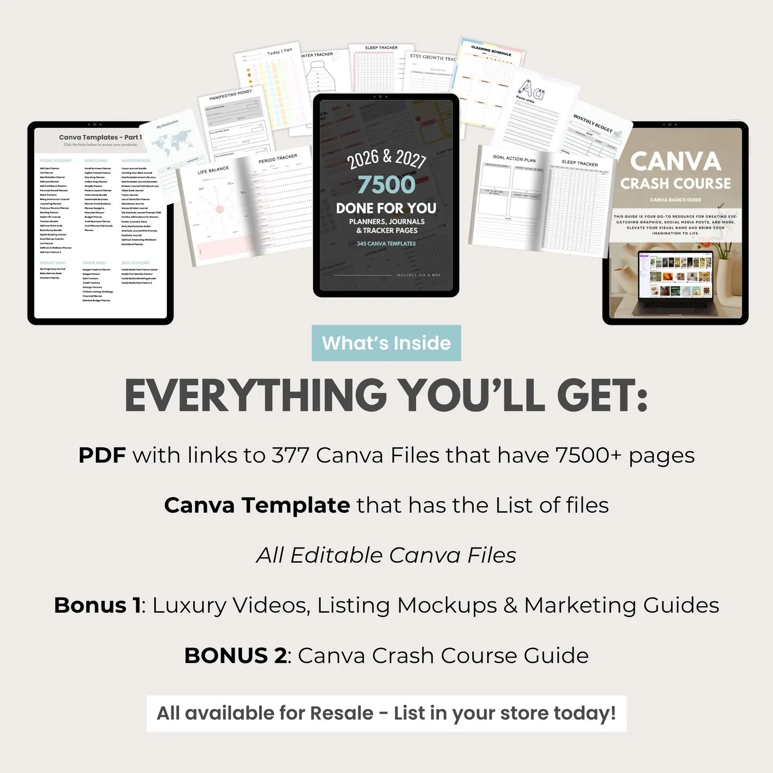 7500+ editable planner, journal & calendar templates – ready to use canva bundle 7500+ editable planner, journal & calendar templates – ready to use canva bundle