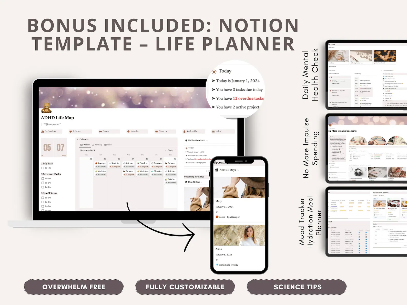 1000 editable canva templates for adhd & mental health coaches | worksheets, trackers & planners bundle 1000 editable canva templates for adhd & mental health coaches | worksheets, trackers & planners bundle