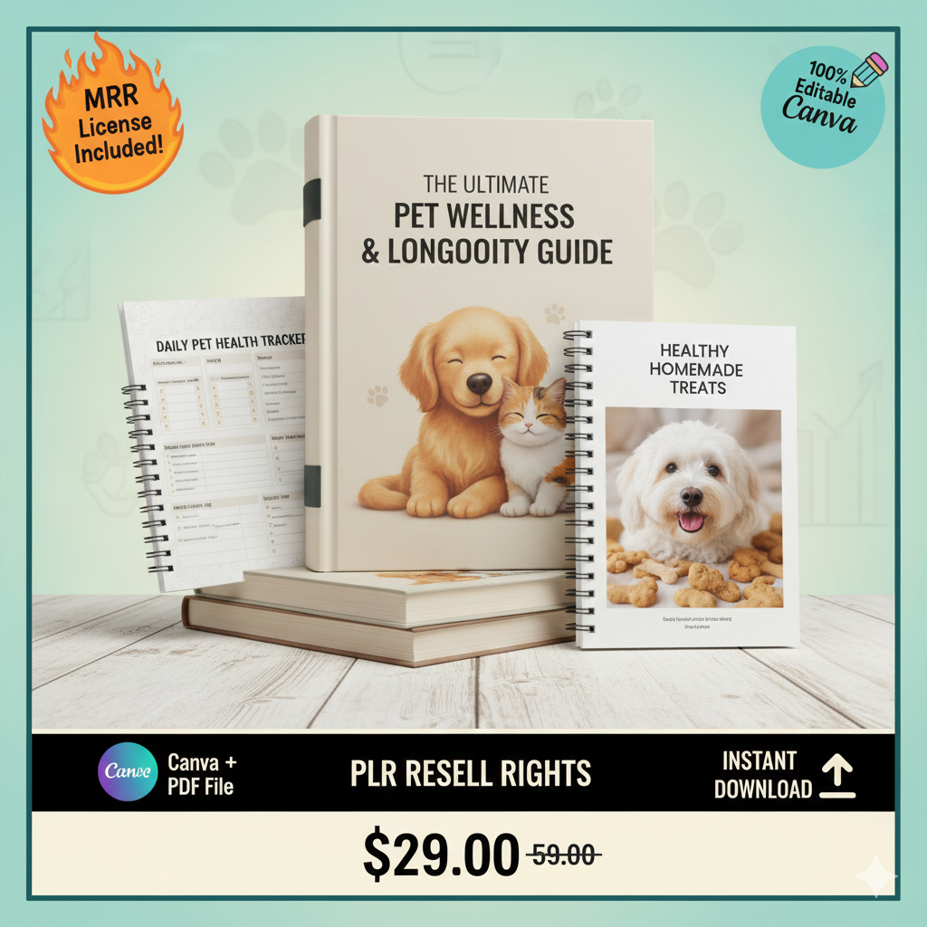 the ultimate pet wellness bundle: essential guides & checklists (includes resale license) the ultimate pet wellness bundle: essential guides & checklists (includes resale license)