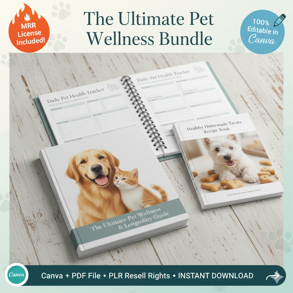 the ultimate pet wellness bundle: essential guides & checklists (includes resale license) the ultimate pet wellness bundle: essential guides & checklists (includes resale license)