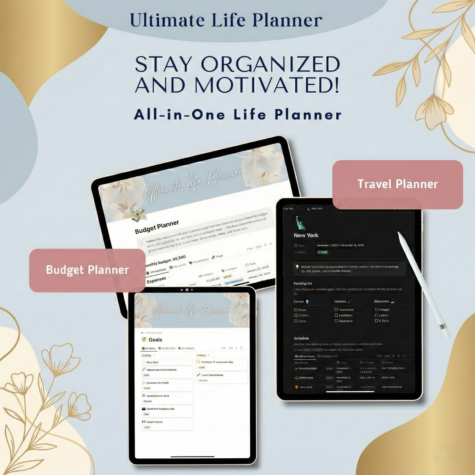 the 360° life os | ultimate notion planner & digital organizer the 360° life os | ultimate notion planner & digital organizer