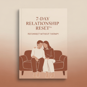7 day relationship reset™ – reconnect without therapy (digital workbook for couples)