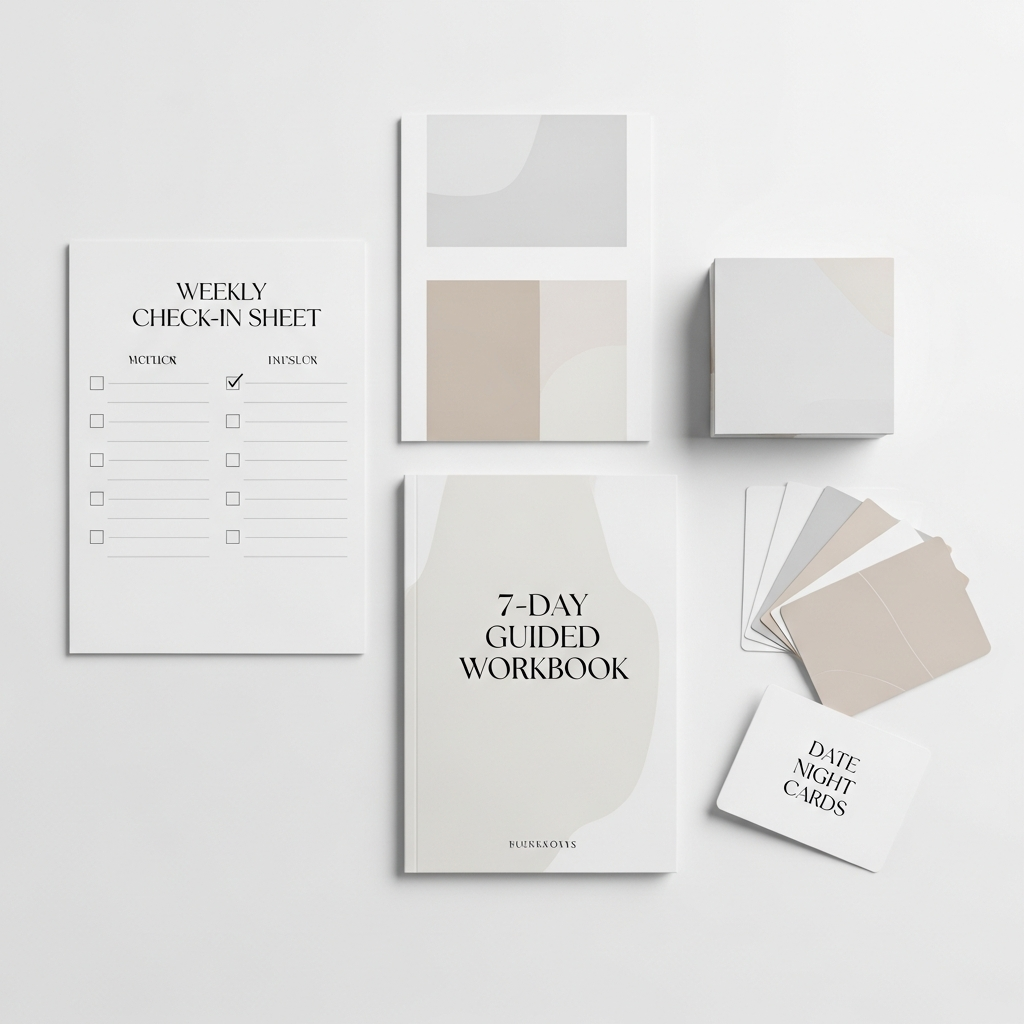 7 day relationship reset™ – reconnect without therapy (digital workbook for couples) 7 day relationship reset™ – reconnect without therapy (digital workbook for couples)