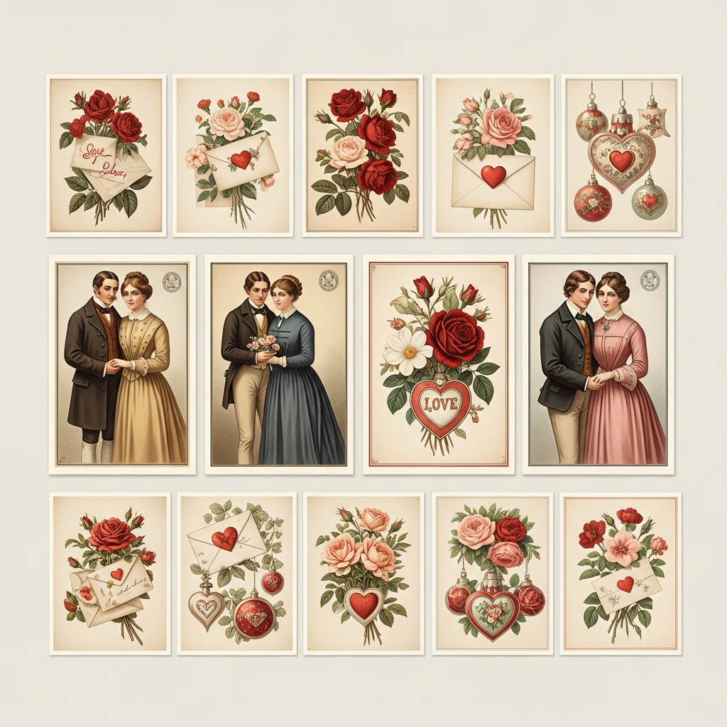70 vintage valentine wall art printables – romantic antique love decor, instant download 70 vintage valentine wall art printables – romantic antique love decor, instant download