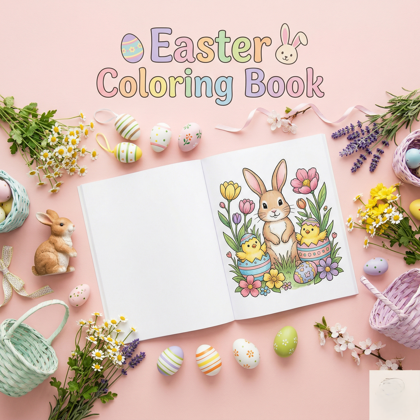 easter coloring book — fun festive pages for kids & adults | printable pdf | instant download | easter basket gift idea | plr, mrr easter coloring book — fun festive pages for kids & adults | printable pdf | instant download | easter basket gift idea | plr, mrr